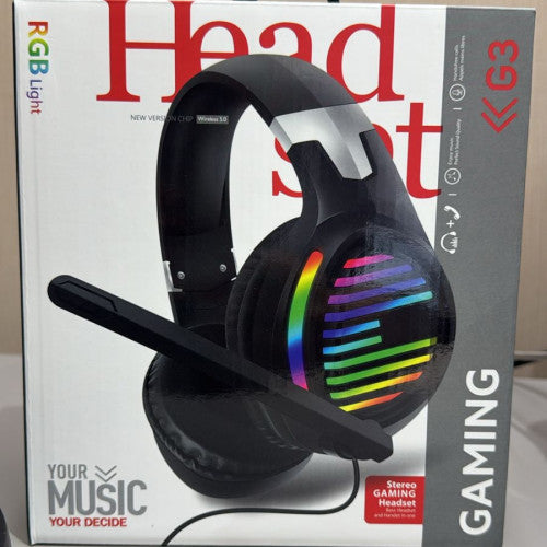 AUDIFONOS / HEADSET GAMING G3 BLUETOOTH