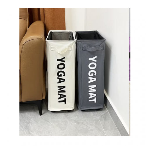 HAMPER/ CESTA DE ROPA SUCIA GRIS CON RUEDAS