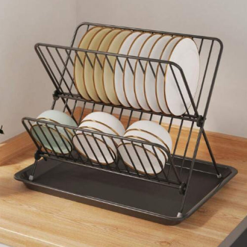 ESCURRIDOR DE PLATO PLEGABLE DE METAL