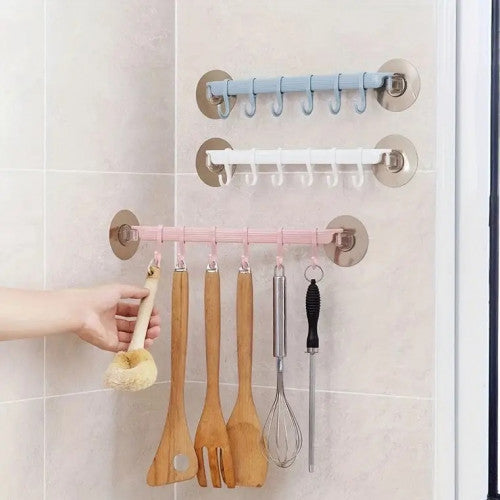 SOPORTE DE PARED MULTIFUNCIONAL CON COLGANTES