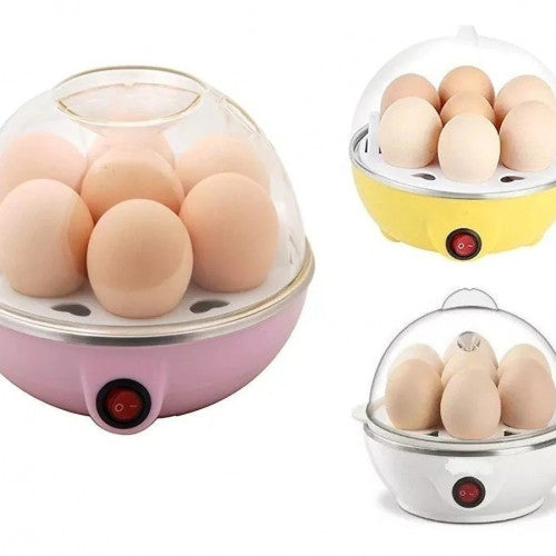 Olla Hervidor de Huevos Eléctrica Rosada