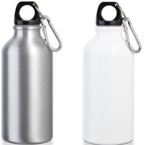 BOTELLA DE ALUMINIO 500ML PLATEADO DTF