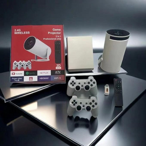 Proyector combinado de videojuegos LCD HD HY300