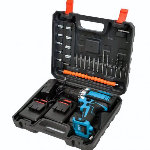 MINI TALADRO AM-E 12V 24 PZ 2 BATERIAS