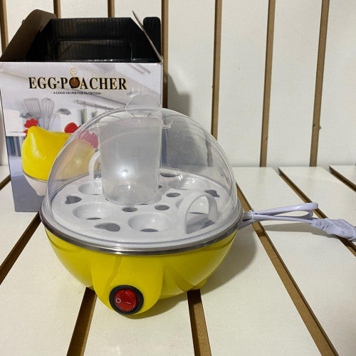 Olla Hervidor de Huevos Eléctrica Amarilla