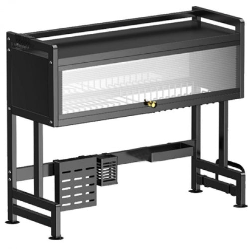 ESCURRIDOR DE PLATO DOBLE CON TAPA
