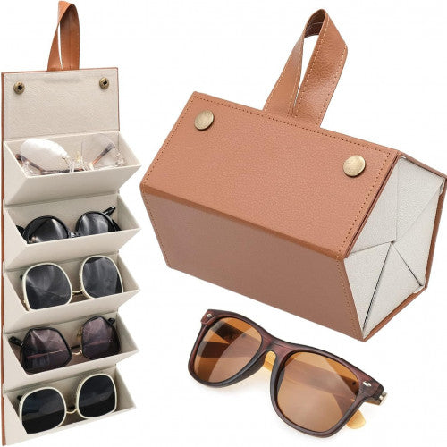 ESTUCHE PARA LENTES /GAFAS MARRON (25 UND X CAJA)