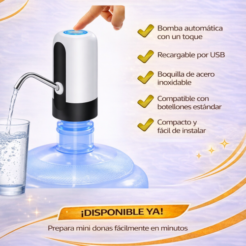 DISPENSADOR DE AGUA ELECTRICO (60 UND X CAJA) ZX-115