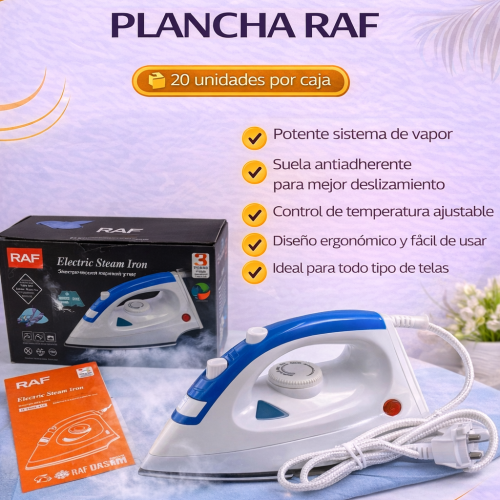 PLANCHA RAF  (20 UND X CAJA)