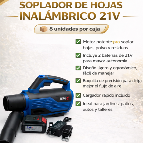 SOPLADOR DE HOJAS (8 UND X CAJA)