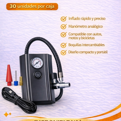 COMPRESOR DE AIRE ANALOGO (30 UND X CAJA)