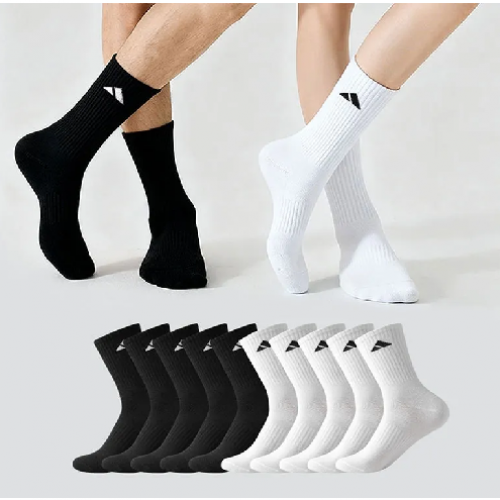 MEDIAS PARA HOMBRES NEGRAS (PAQTE. X 10 UND)
