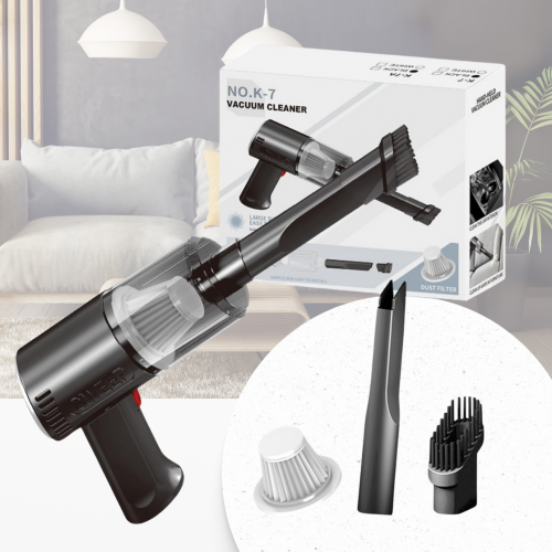 ASPIRADORA PORTATIL RECARGABLE K-7 (30 UND X CAJA)