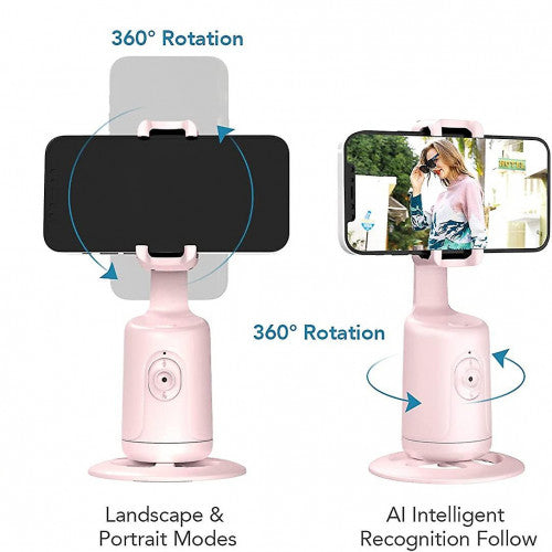 TRIPODE SEGUIMIENTO FACIAL AUTOMATICO ROSADO (60 UND X CAJA)