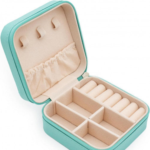 MINI JOYERO PORTATIL AZUL
