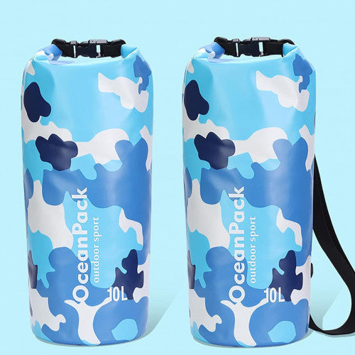 BOLSO IMPERMEABLE AZUL  10 L