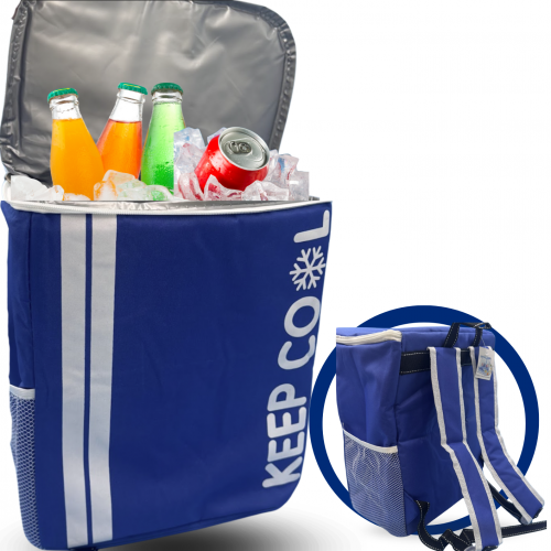 MOCHILA  HIELERA TERMICA (50 UND X CAJA)