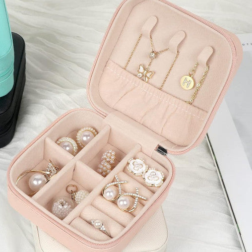 MINI JOYERO PORTATIL ROSADO (20 UND X CAJA)