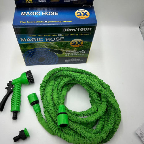 MANGUERA RETRACTIL MAGIC HOSE 30M/ 100/pies (30 UND X CAJA)