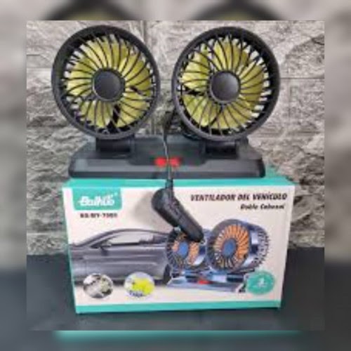 VENTILADOR DE VEHICULO DOBLE CABEZAL