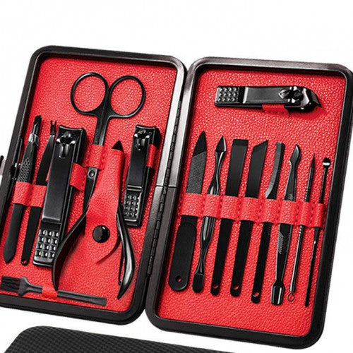 KIT DE MANICURE Y PEDICURE 24 PIEZAS