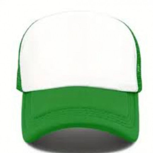 GORRA VERDE CON BLANCO
