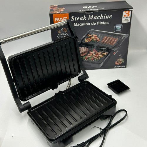 PARRILLA PARA FILETES 1000W RAF