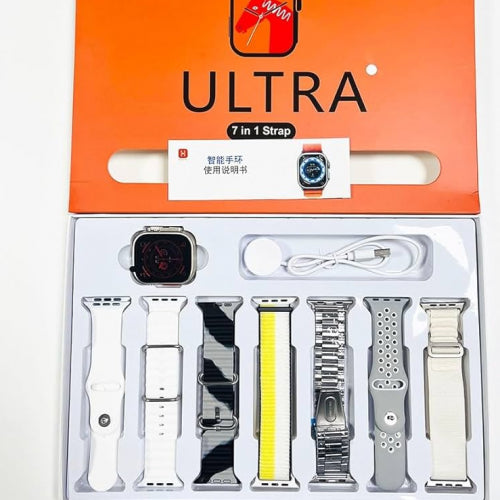 RELOJ ULTRA 7 EN 1 GRIS