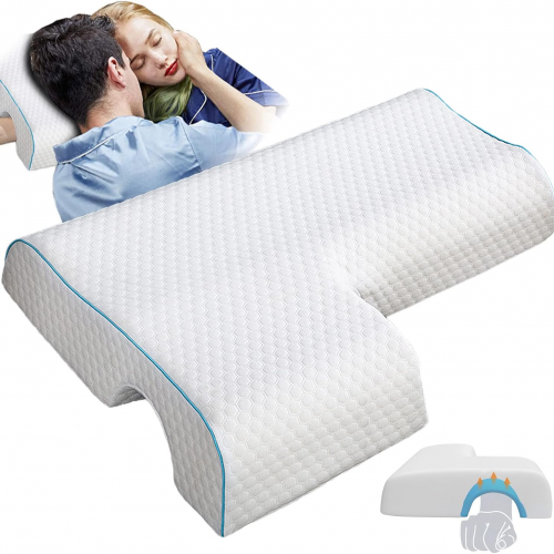 ALMOHADA PARA PAREJAS CON ESPUMA VISCOELASTICA (BRAZO DERECHO) (100 UND X CAJA)