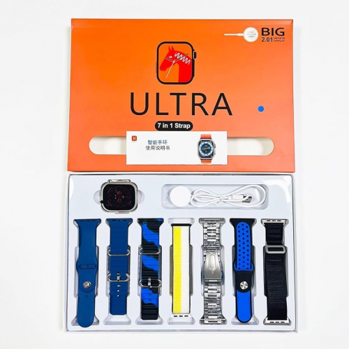 RELOJ ULTRA 7 EN 1 AZUL