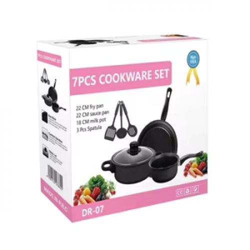 SET DE OLLAS 7PZ (12 UND X CAJA)