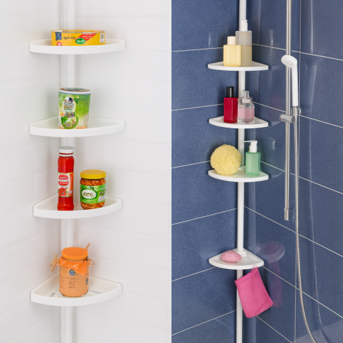ESQUINERO AJUSTABLE DE BAÑO (12 UND X CAJA)