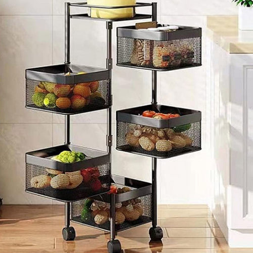 ESTANTE GIRATORIO DE COCINA 5 NIVELES