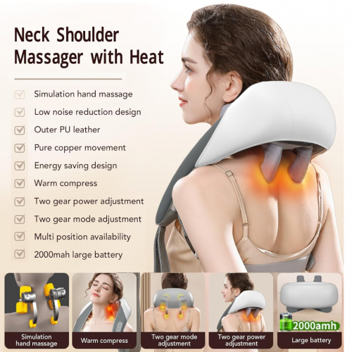 MASAJEADOR DE CUELLO AJUSTABLE (20 UND X CAJA)
