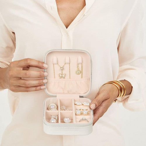MINI JOYERO PORTATIL BLANCO (20 UND X CAJA)