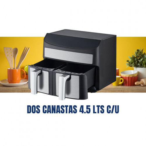 FREIDORA DE 9LTS DUAL