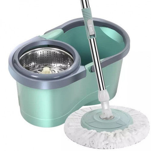 TRAPEADOR GIRATORIO PLASTICO CON BASE DE ALUMINIO (28 UND X CAJA)