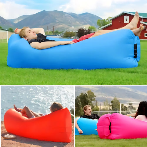 SOFA INFLABLE AL INSTANTE