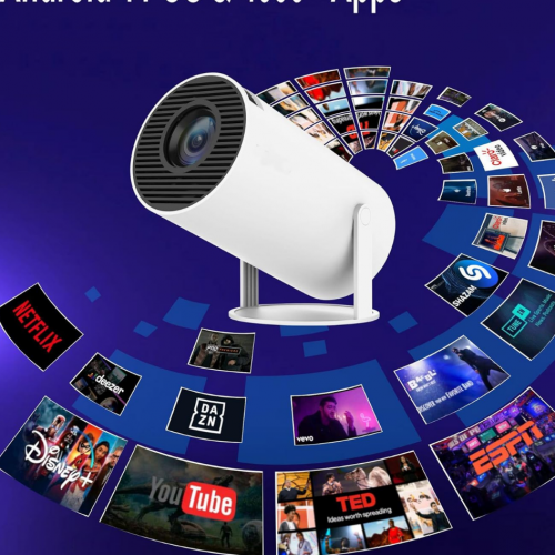 PROYECTOR PORTATIL HY300PRO (20 UND X CAJA)