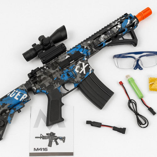 PISTOLA HIDROGEL CON VISOR M416