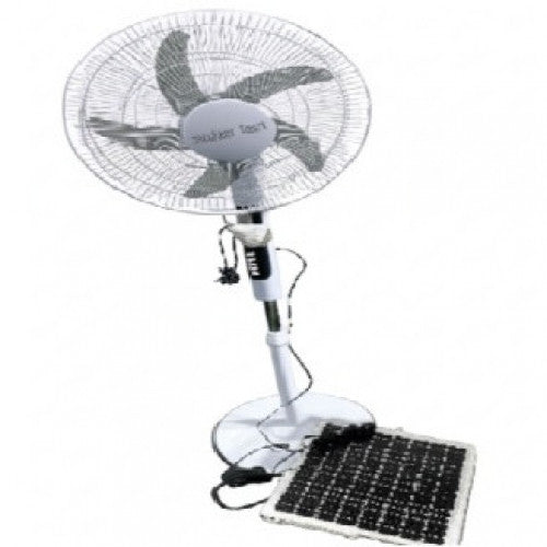 ABANICO CON PANEL SOLAR 18"