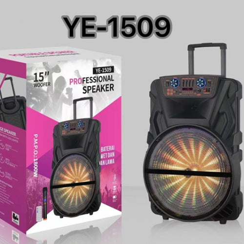 BOCINA RECARGABLE 15 YE-1509