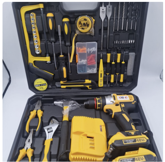 SET DE HERRAMIENTAS Y TALADRO JBN21-06 21V