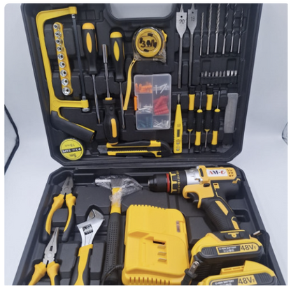 SET DE HERRAMIENTAS Y TALADRO JBN21-06 21V