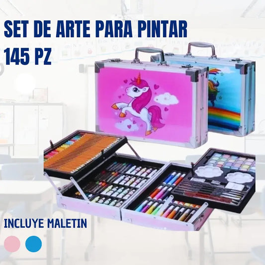 SET DE ARTE PARA PINTAR 150 PZAS